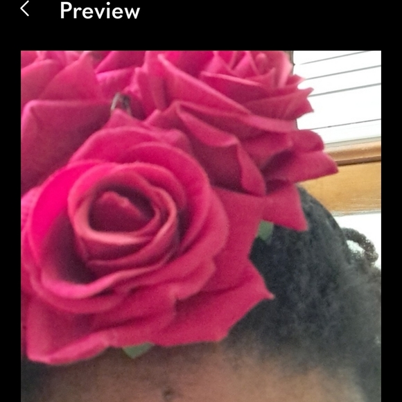 Rose Fascinator Hat - Picture 5 of 9